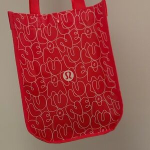 lululemon athletica Red Tote Bag